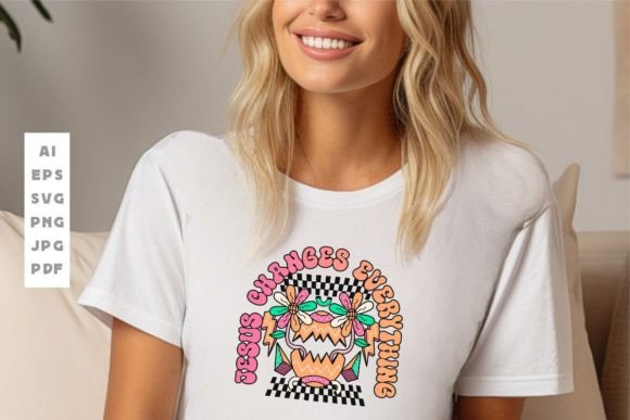 Jesus Changes Everything Easter SVG for T-Shirt Designs