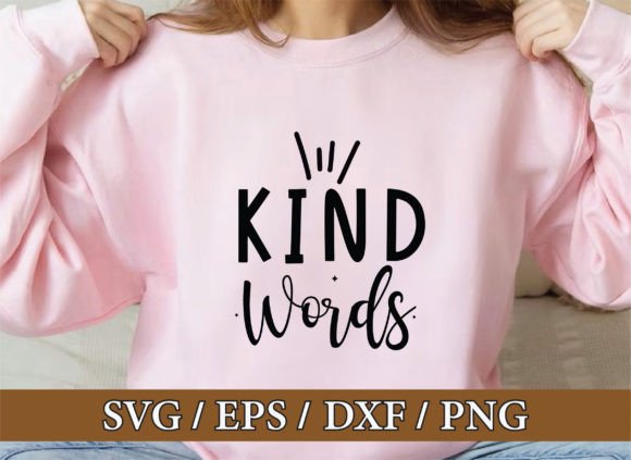 Kind Words, Christian Svg Bundle and T-Shirt Designs